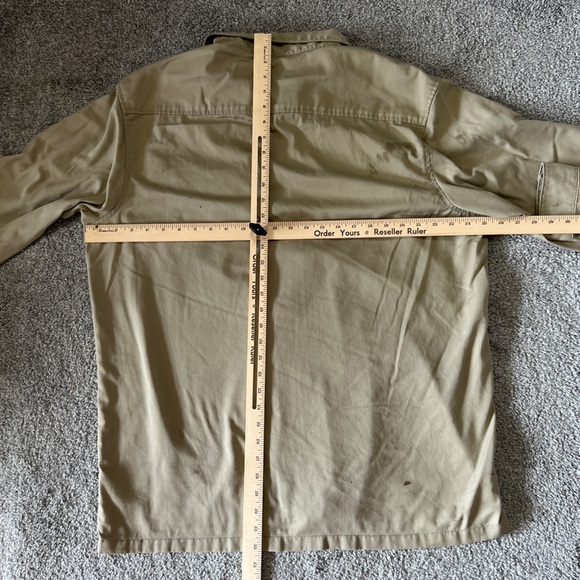 Carhartt shirt mens XL tan button casual gorpcore workwear outdoor camping - Picture 9 of 11